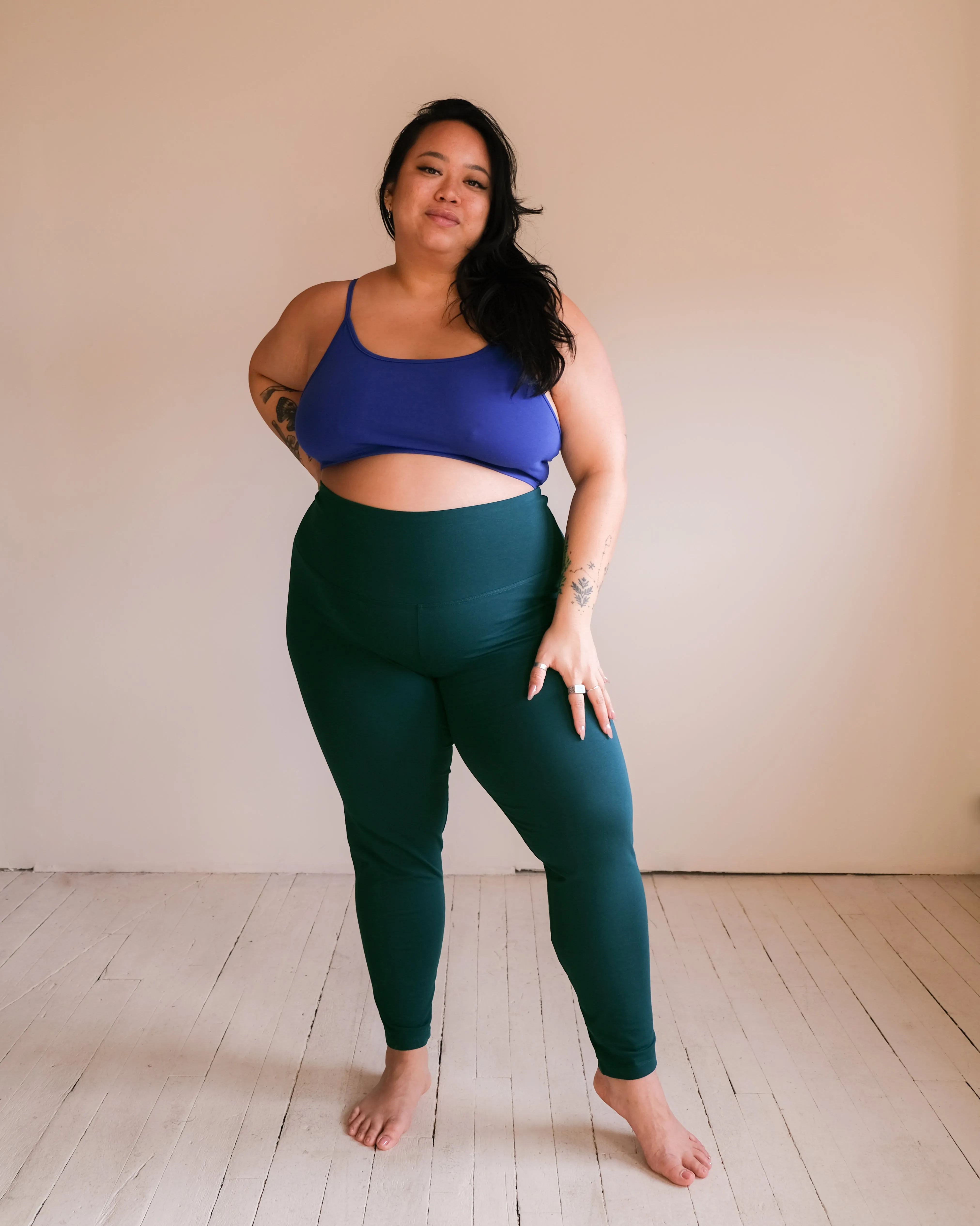 Unisex organic cotton leggings No6062u sold by atelier b product image thumbnail 2