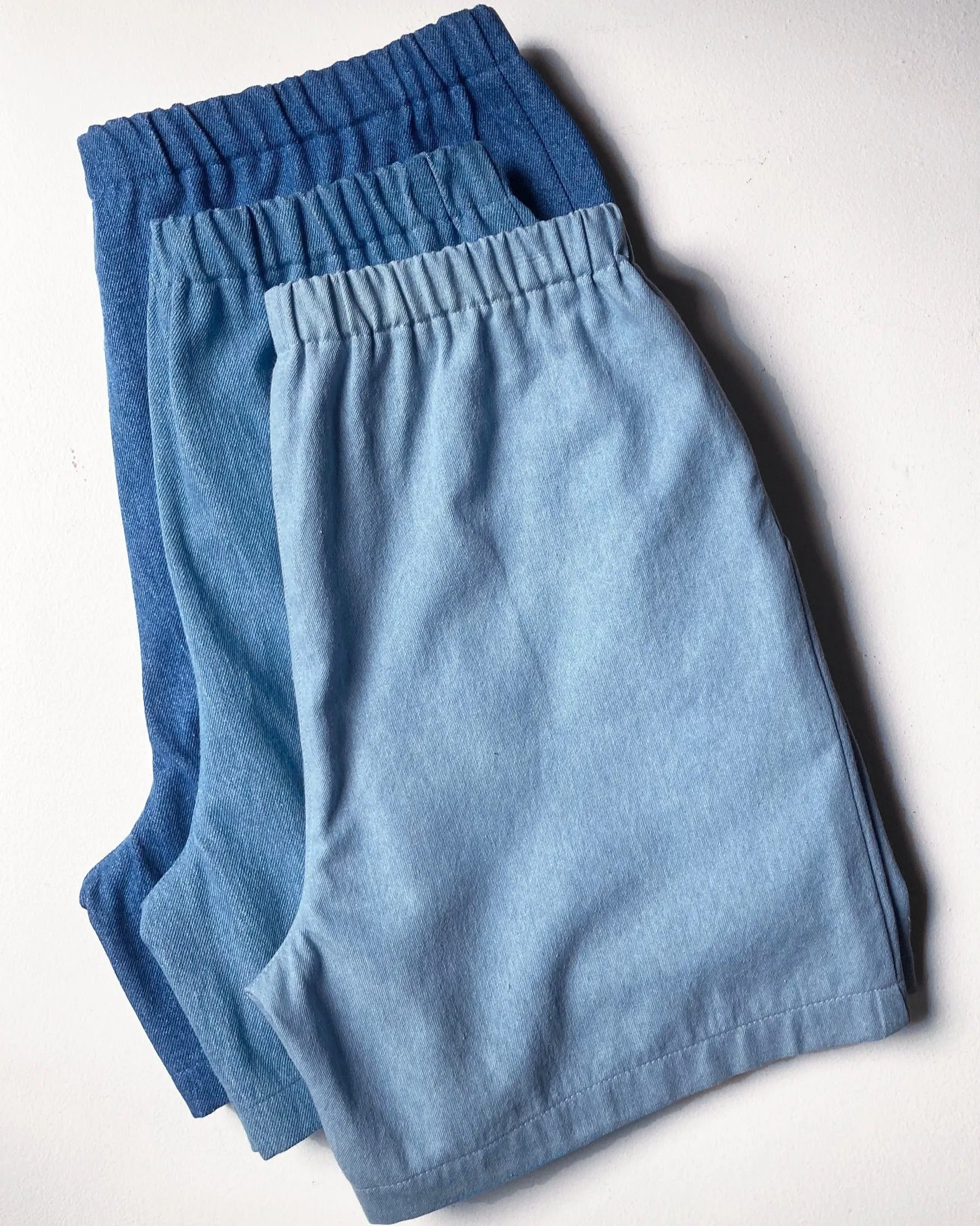 Unisex shorts No2408u, denim sold by atelier b product image thumbnail 4