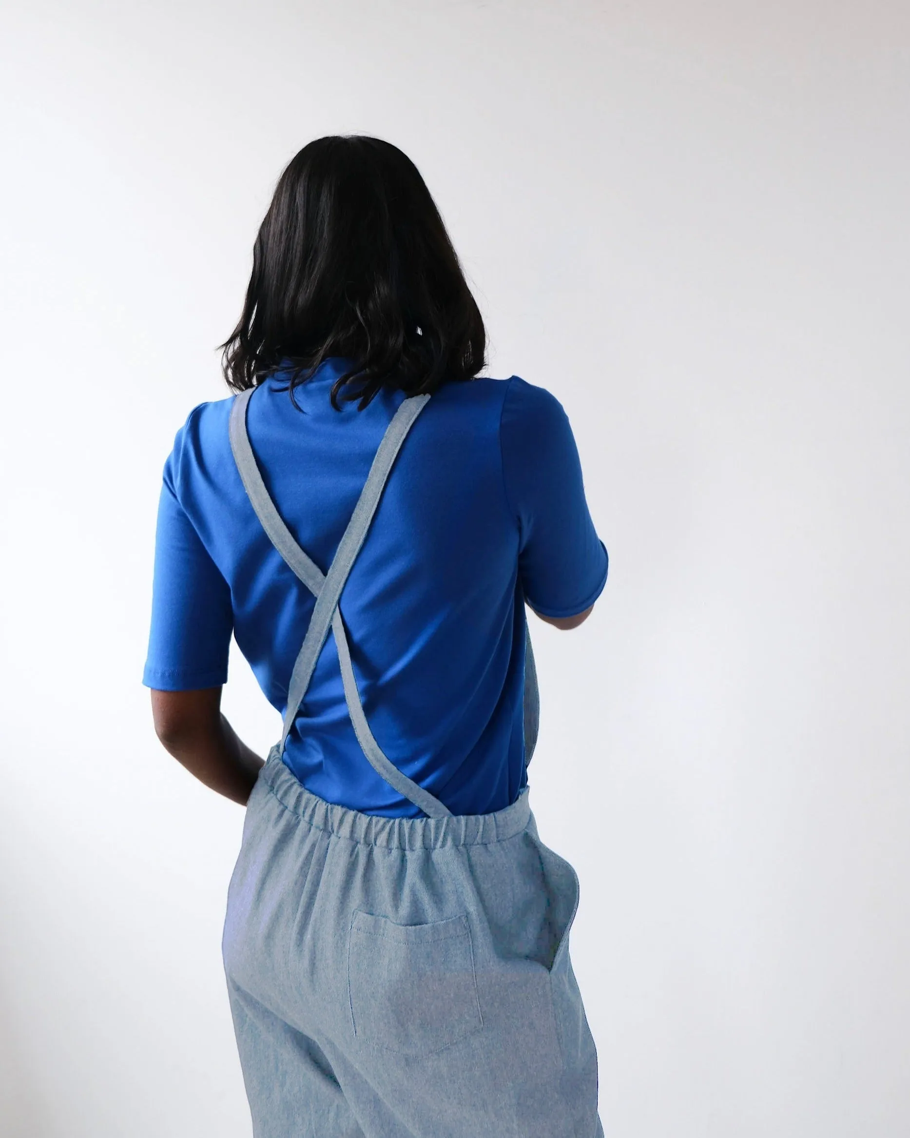 Overalls No2427w, denim sold by atelier b product image thumbnail 3