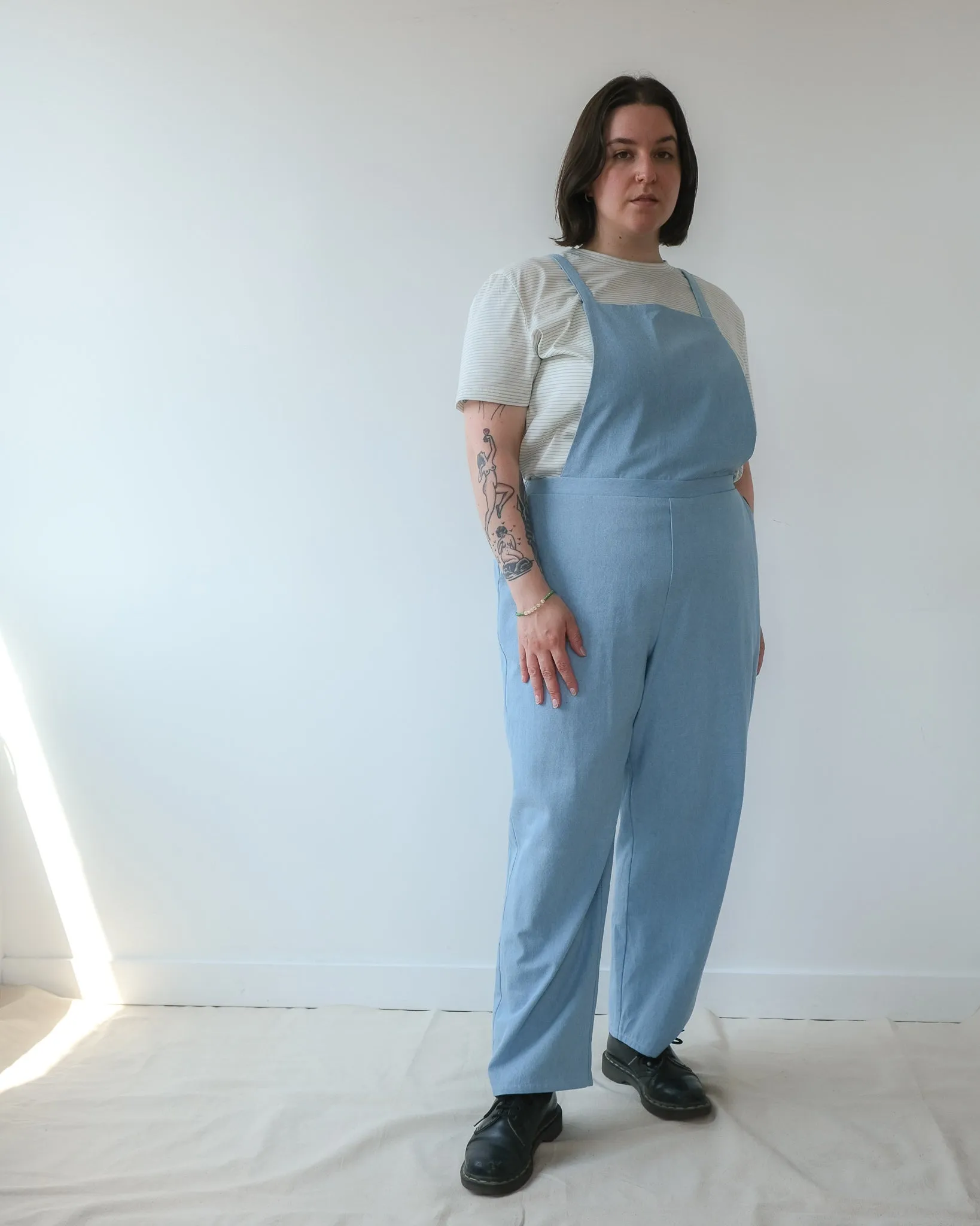 Overalls No2427w, denim sold by atelier b product image thumbnail 2