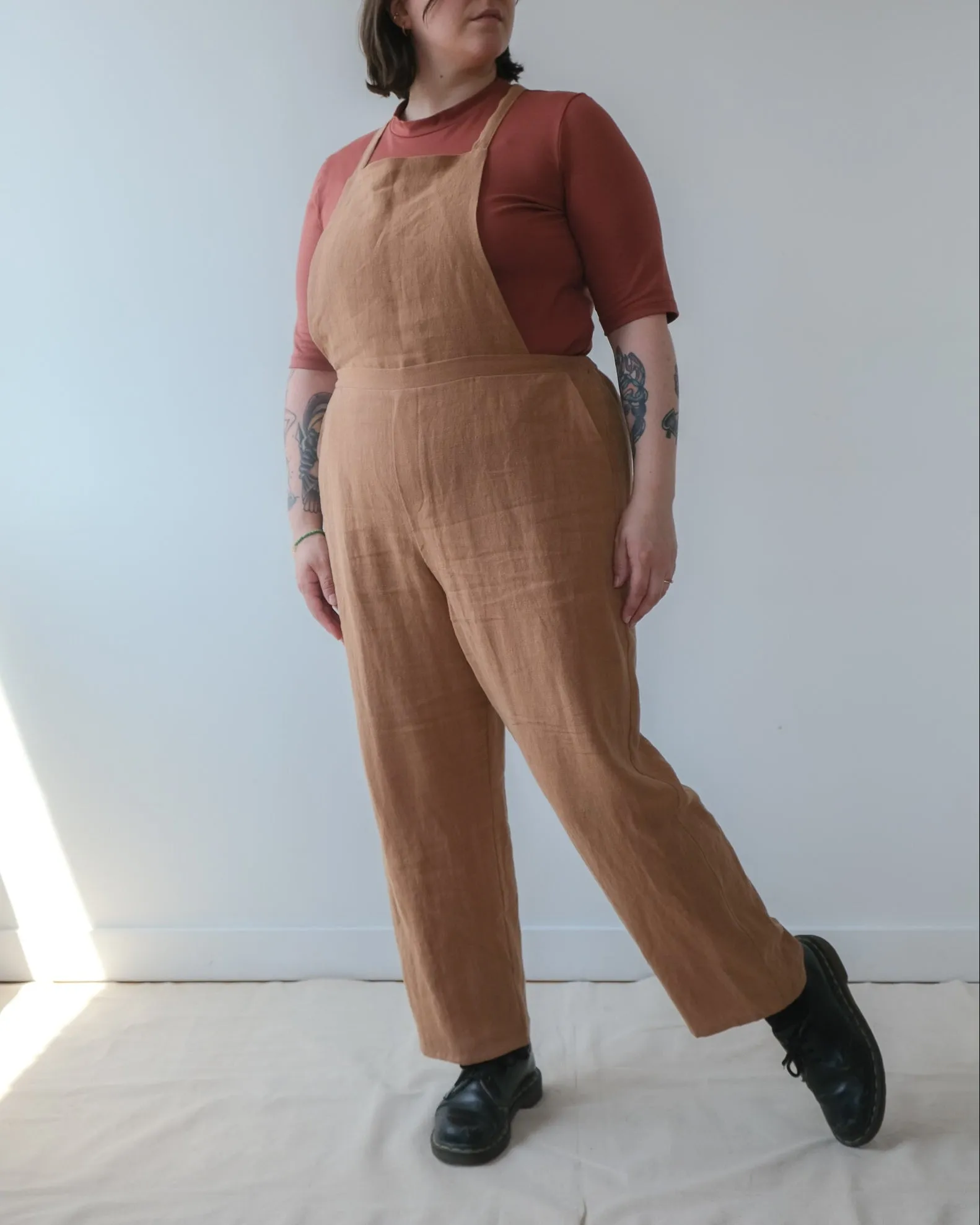 Overalls No2427w, linen sold by atelier b product image thumbnail 3