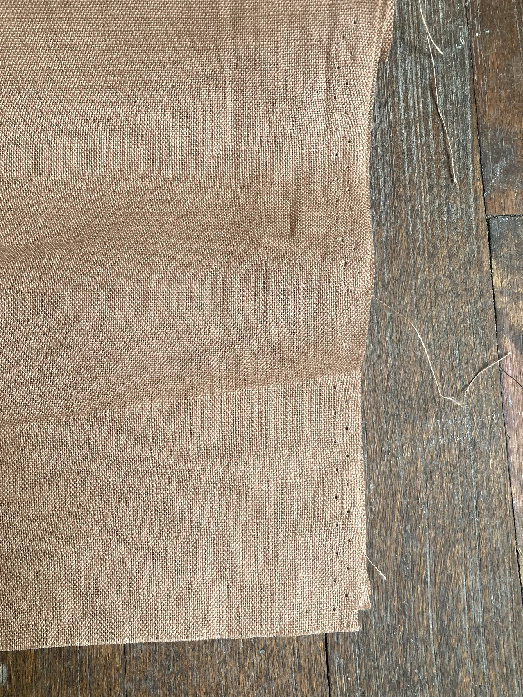 Cinnamon linen, by the half meter sold by atelier b product image thumbnail 2
