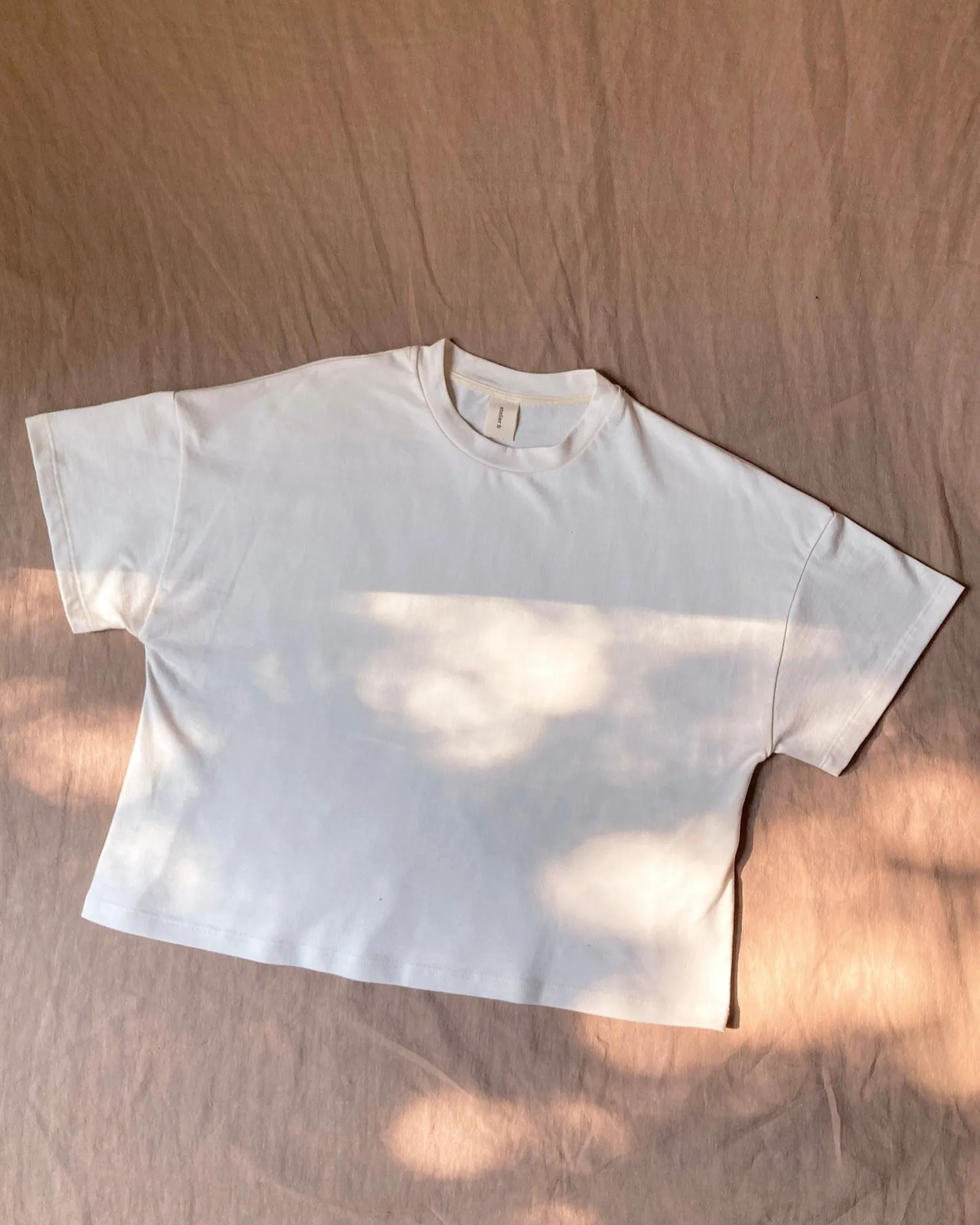 Boxy t-shirt No2470w, solid colours sold by atelier b product image thumbnail 5