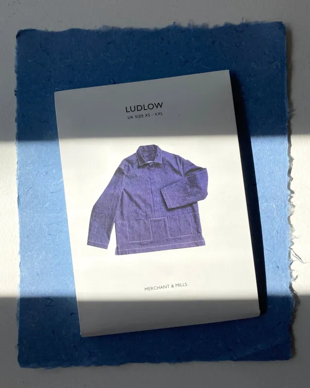 Pattern Ludlow pullover by Merchant and Mills made by atelier b