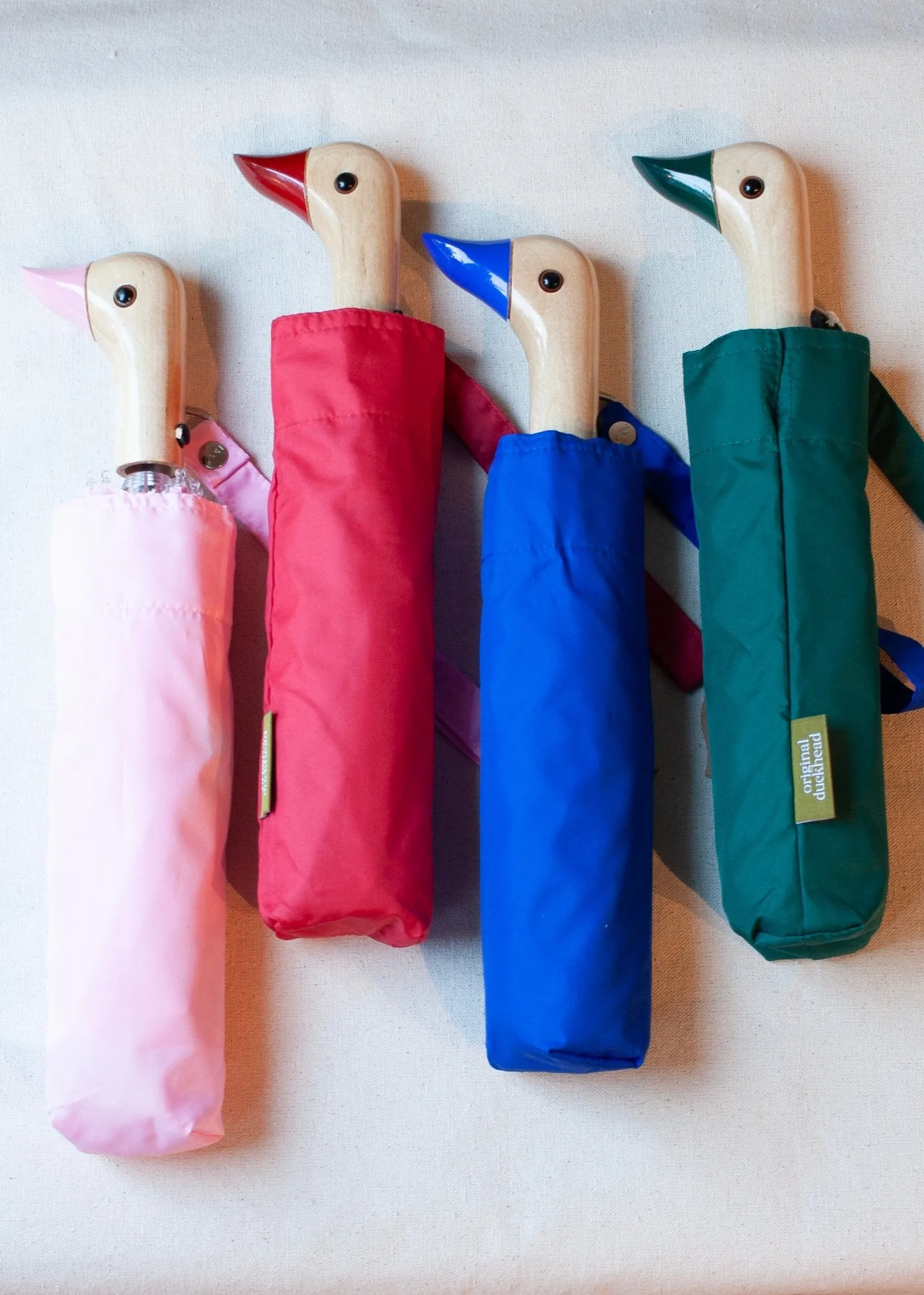 Compact umbrella by Original Duckhead, solid colors sold by atelier b