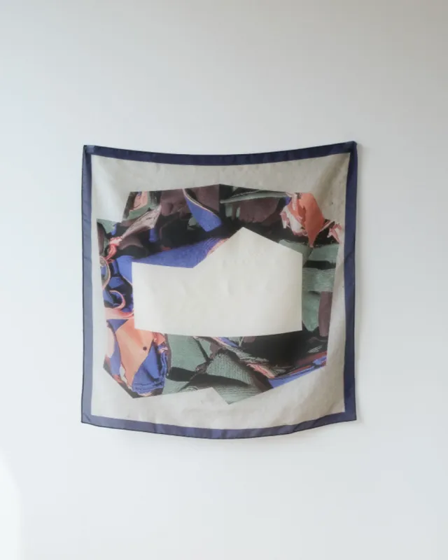 Silk scarf No6013w, b sold by atelier b