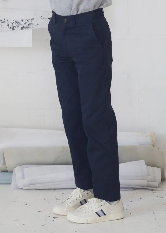 Twill pants No6028m made by atelier b
