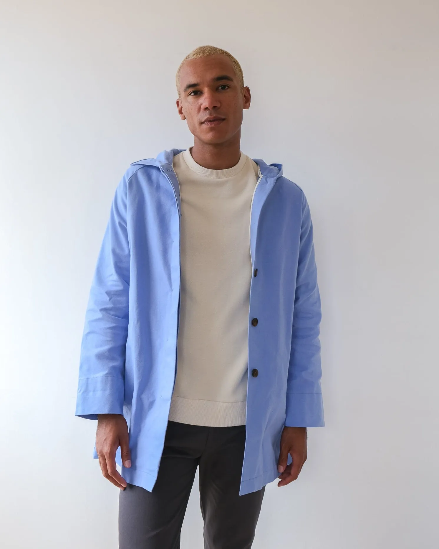 Cotton canvas jacket No2250u sold by atelier b product image thumbnail 2