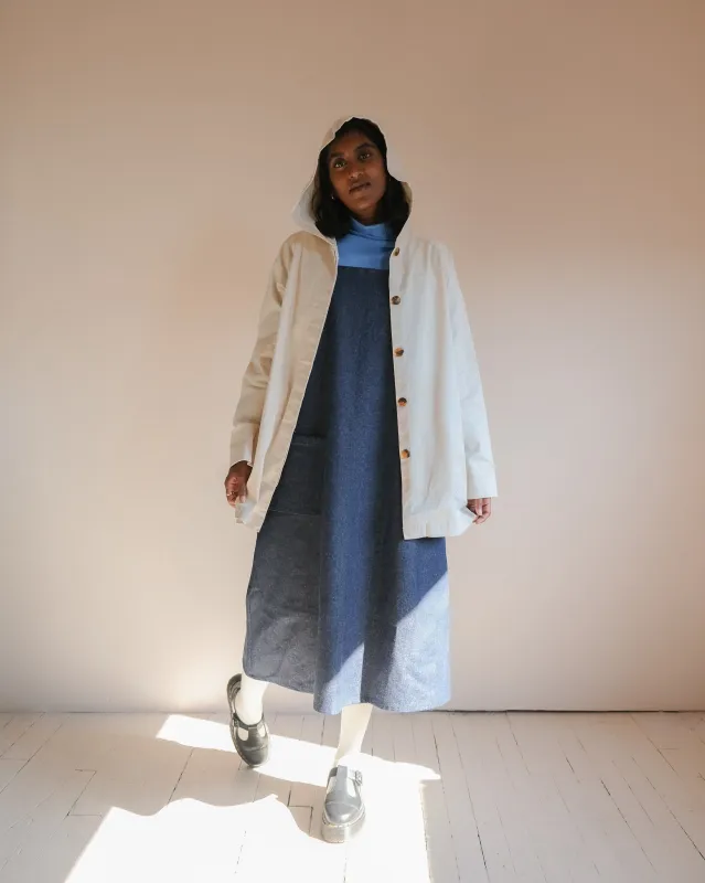 Cotton canvas jacket No2250u made by atelier b