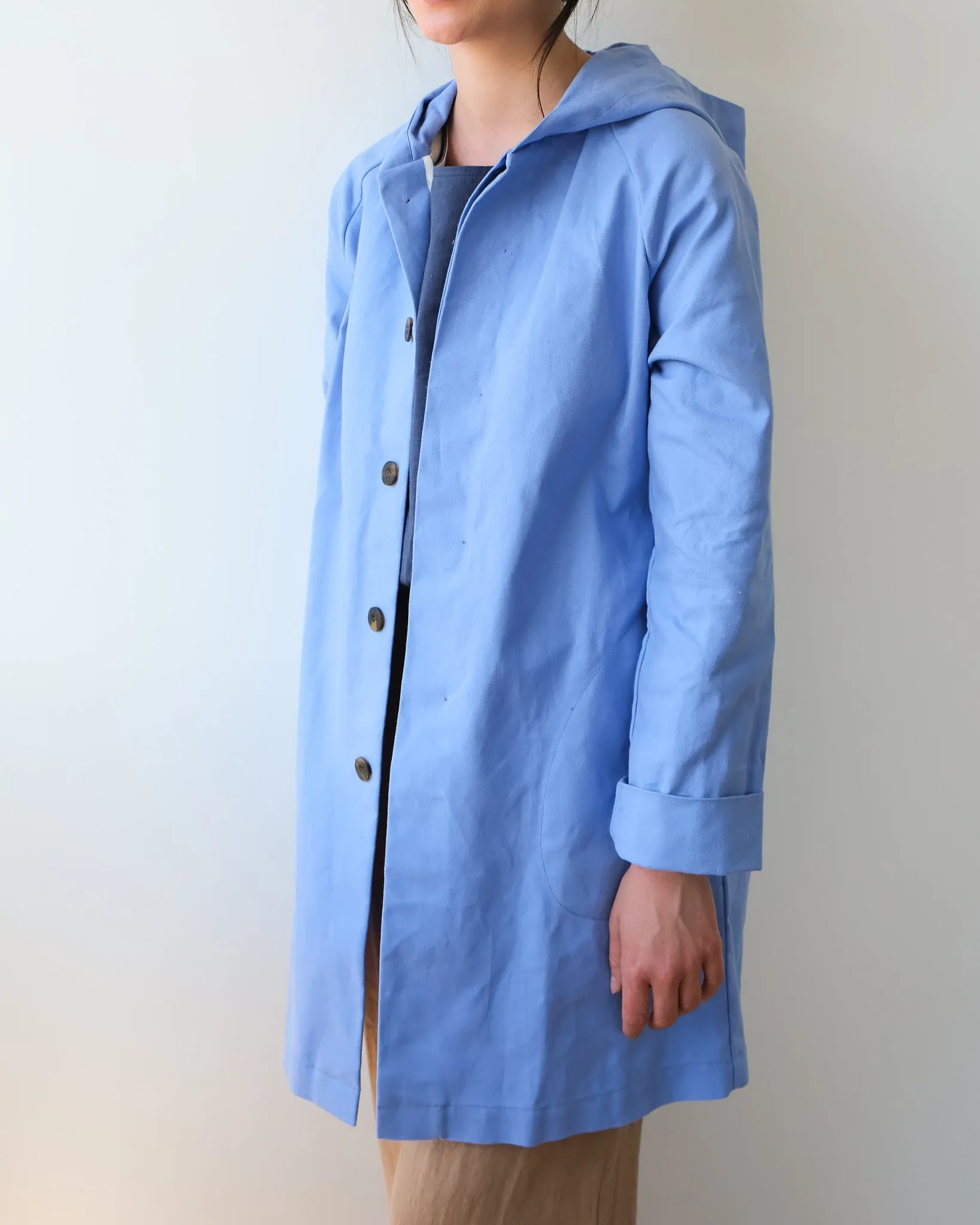 Cotton canvas jacket No2250u sold by atelier b product image thumbnail 3