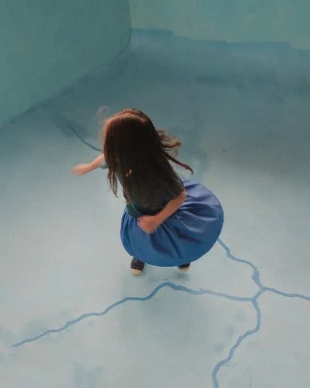 Denim skirt No2202k sold by atelier b