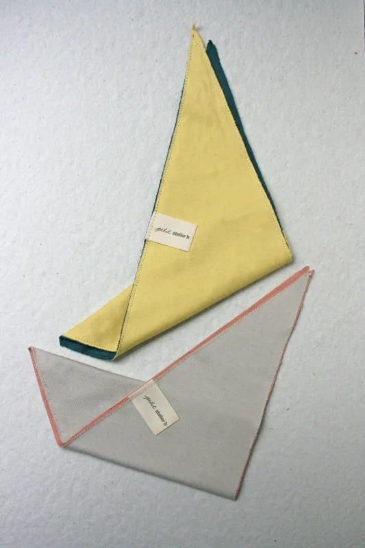 Scarf No6011k, pastels made by atelier b
