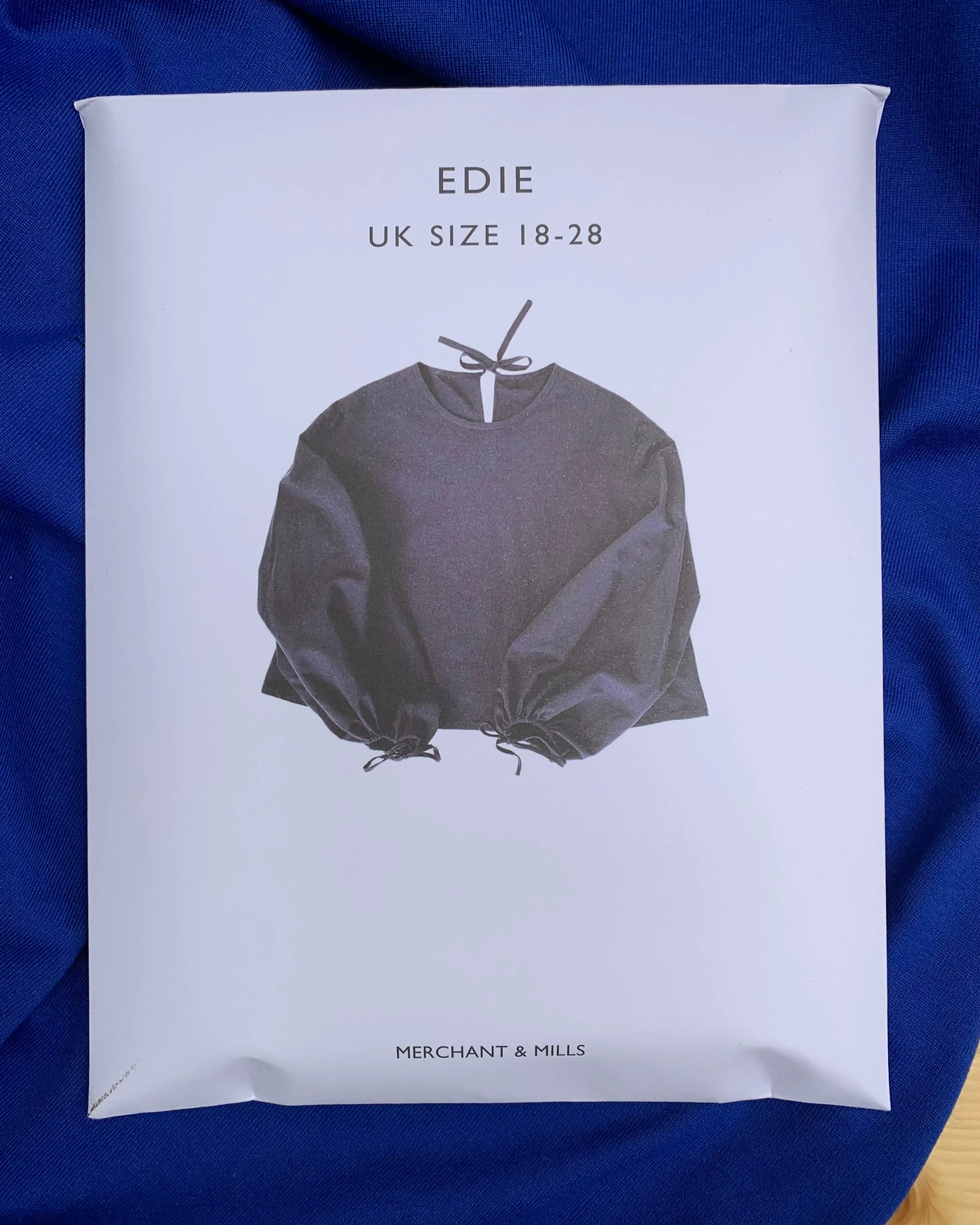 Edie top and dress pattern by Merchant & Mills sold by atelier b