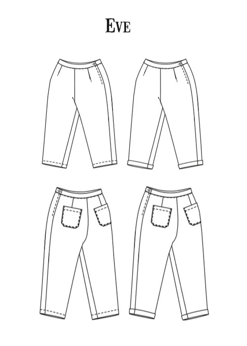 Eve pants pattern Merchant & Mills sold by atelier b product image thumbnail 2