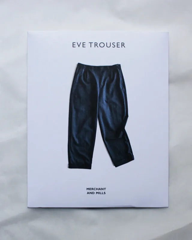 Eve pants pattern Merchant & Mills  sold by atelier b