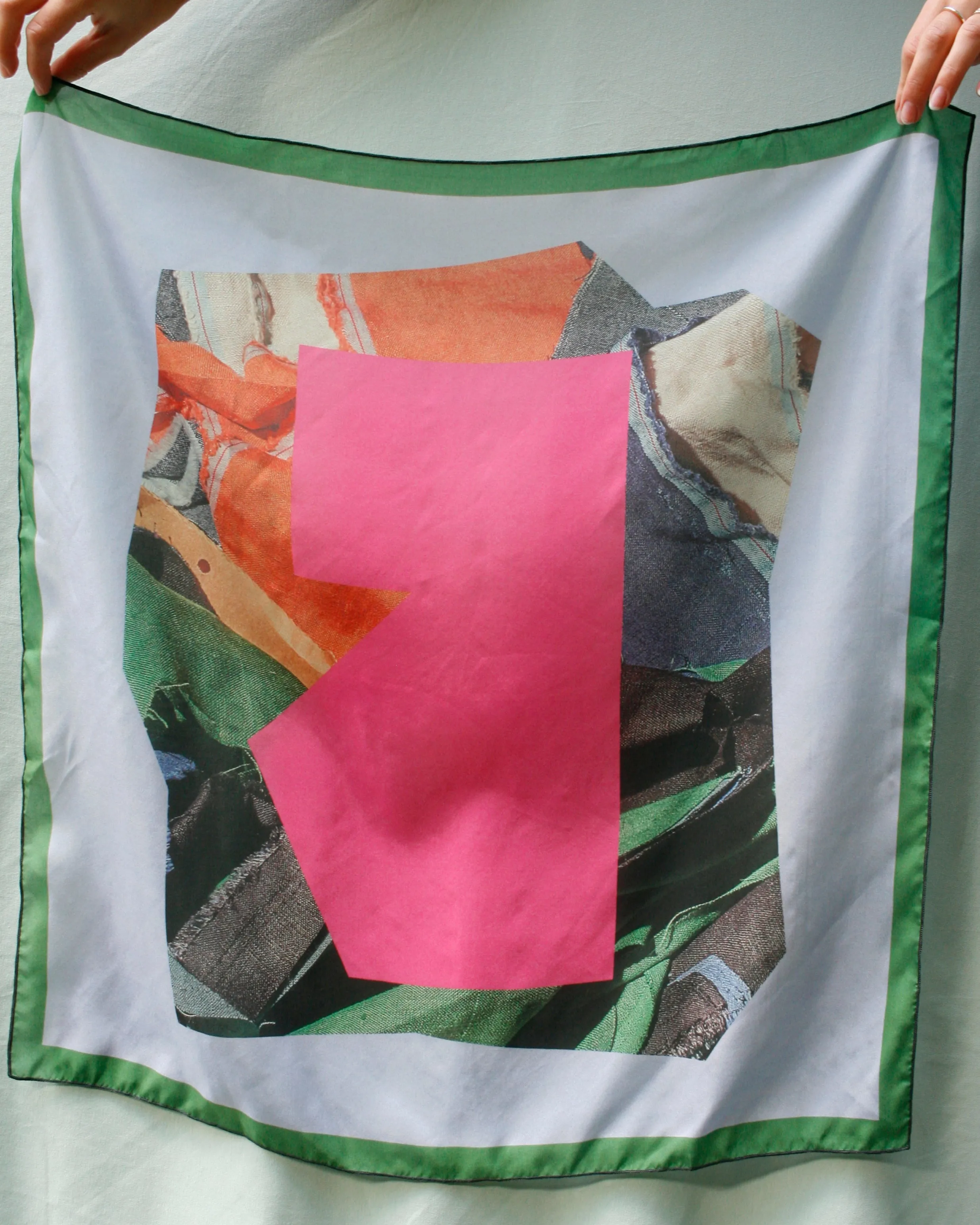 Silk scarf No6013w, a sold by atelier b product image thumbnail 2