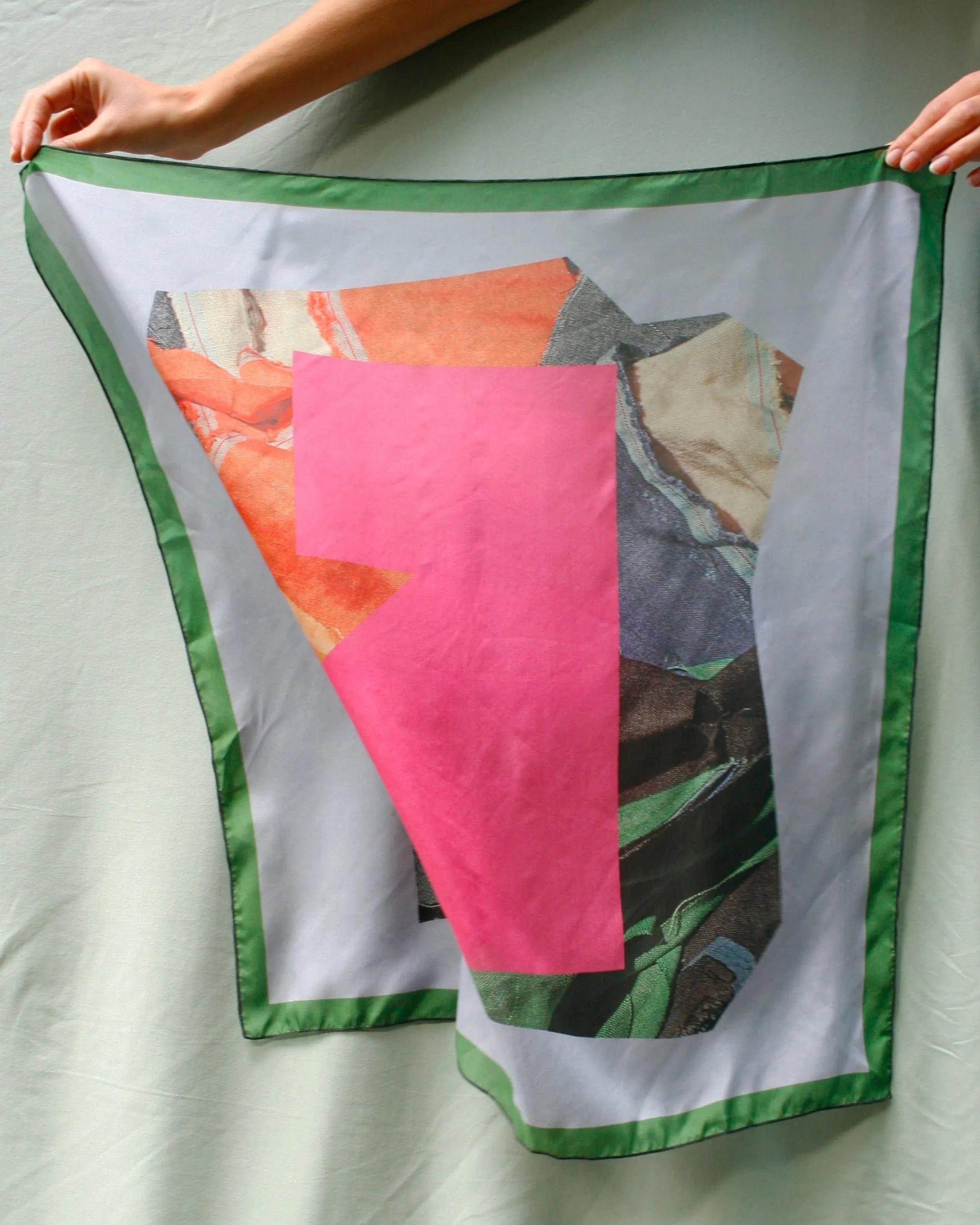 Silk scarf No6013w, a sold by atelier b product image thumbnail 3