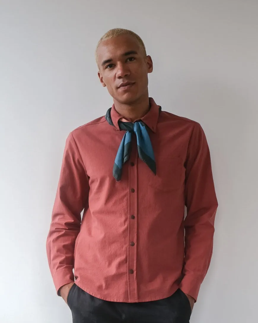 Silk scarf No6013w x Bourdua sold by atelier b product image thumbnail 2