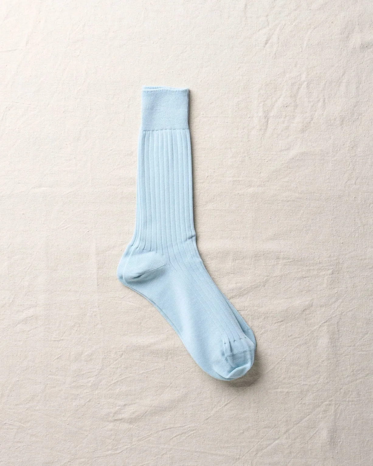 Fine cotton ribbed socks by Yahae sold by atelier b product image thumbnail 2