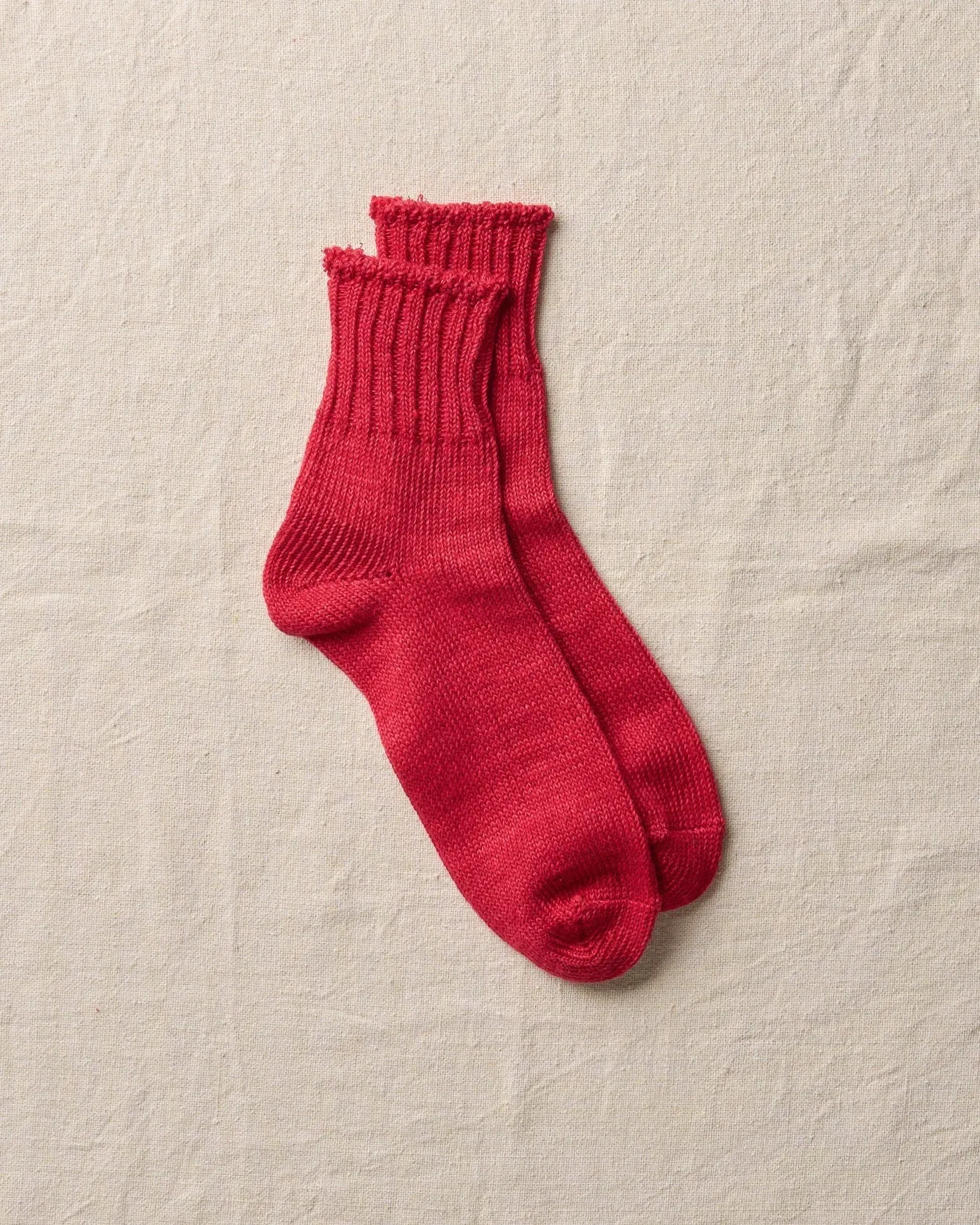 Fine linen and cotton ribbed socks by Yahae sold by atelier b product image thumbnail 2