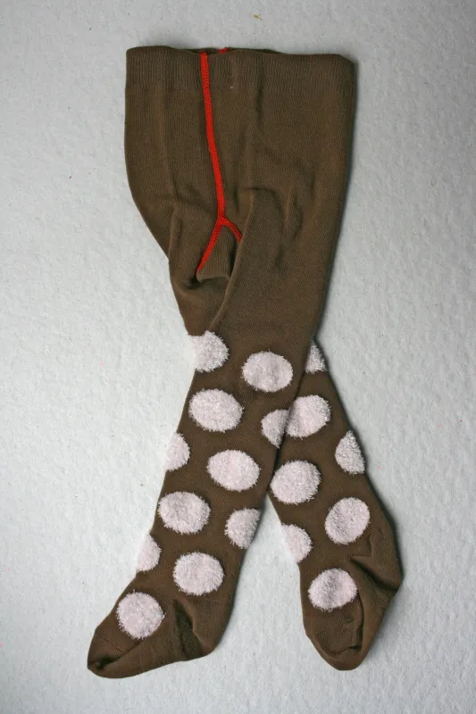 Polka dots tights by Hansel from Basel sold by atelier b