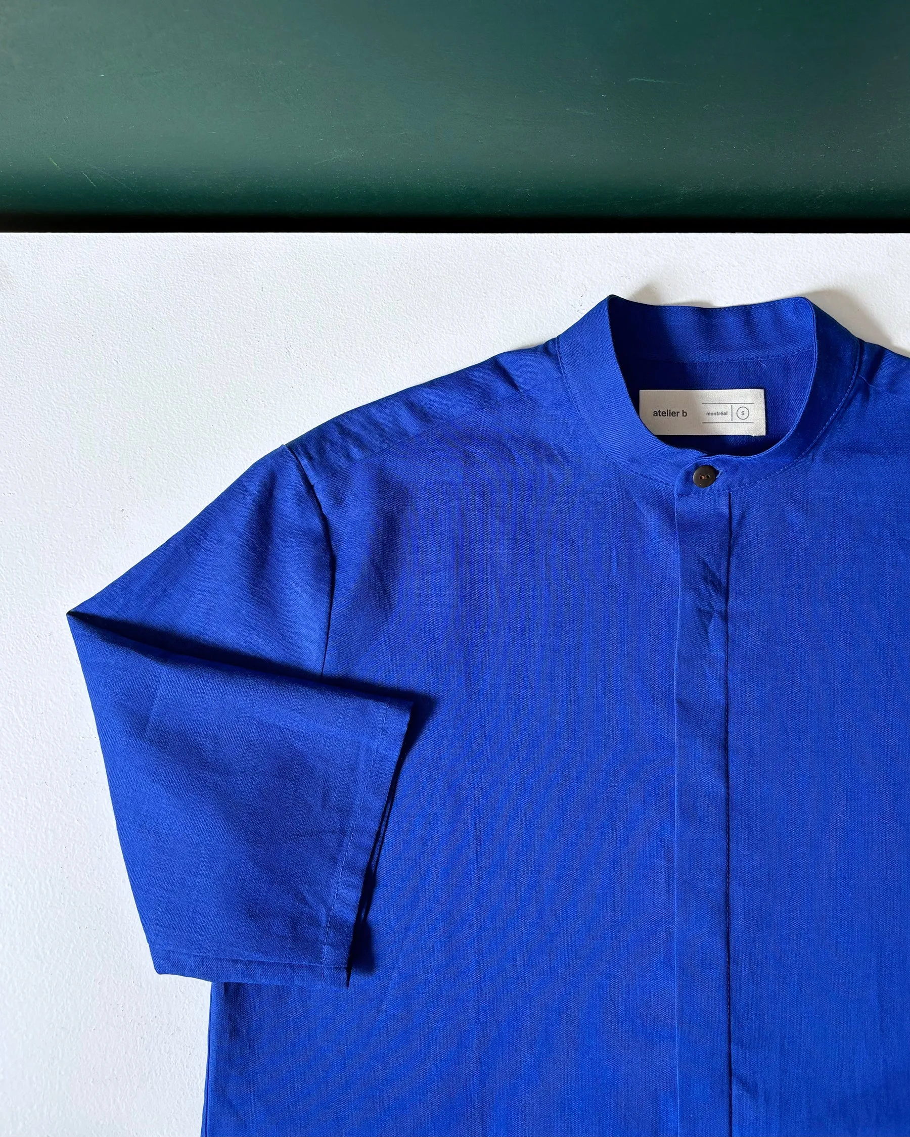 Unisex shirt No2543u, solid colours sold by atelier b product image thumbnail 4