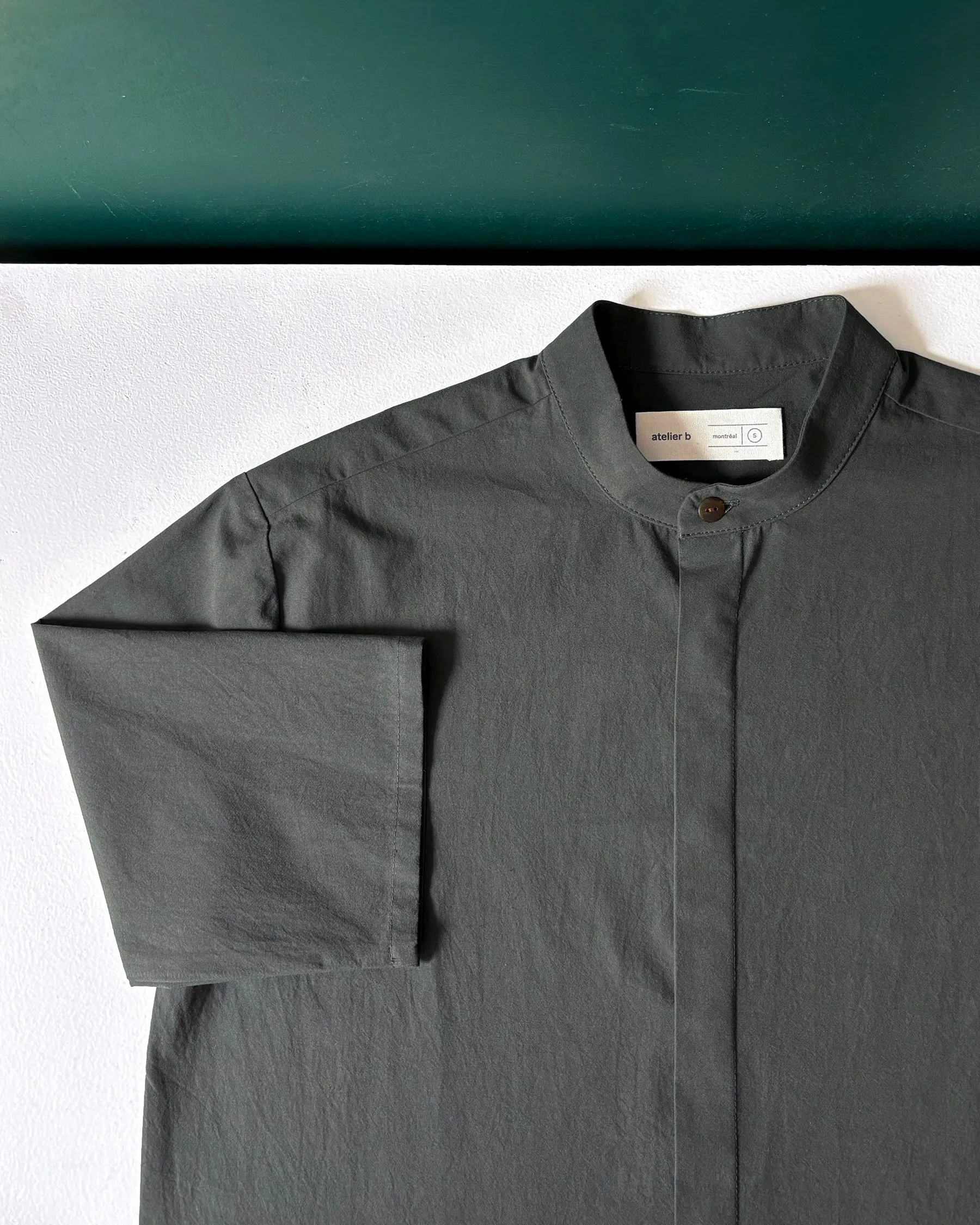 Unisex shirt No2543u, solid colours sold by atelier b product image thumbnail 3