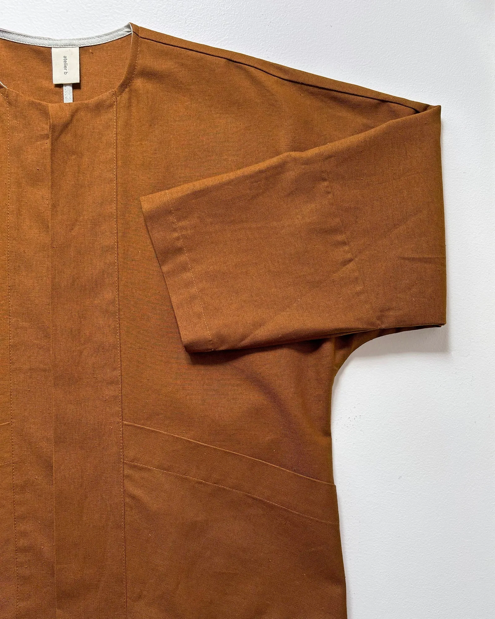 Vest No2520u, cotton and silk stripes sold by atelier b product image thumbnail 4