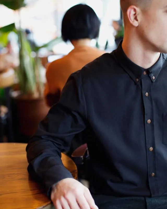 Shirt No2088m, black 2x sold by atelier b