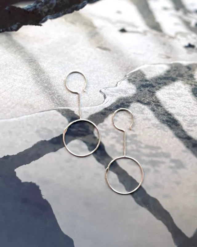 EK2 earrings by Gabrielle Desmarais sold by atelier b