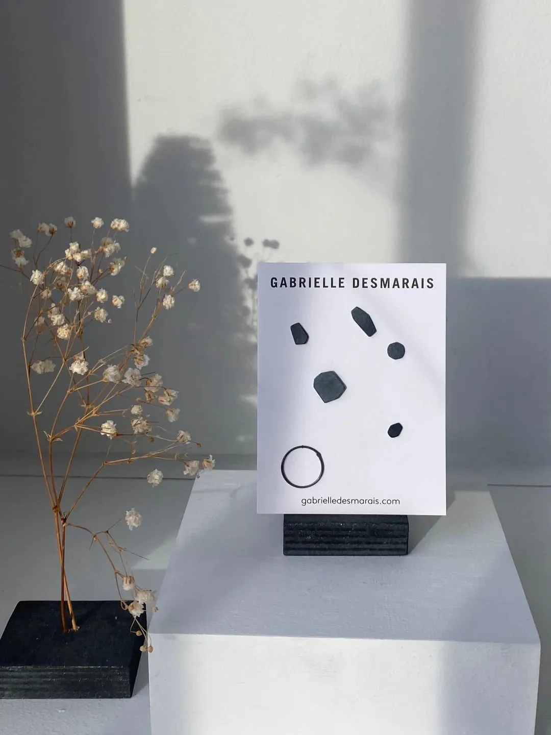 Classic earring set by Gabrielle Desmarais sold by atelier b