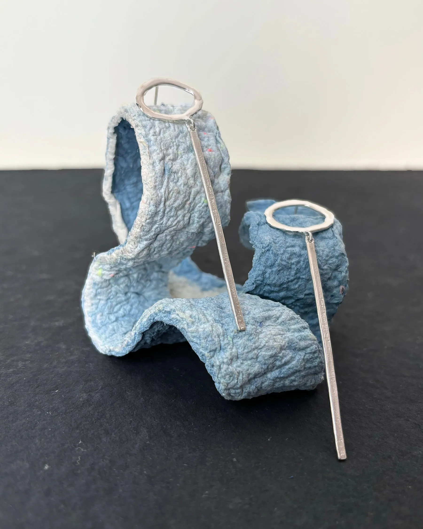 Flora03 earrings by Gabrielle Desmarais sold by atelier b