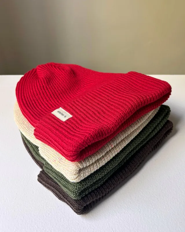 Unisex dense knit hat No6094u sold by atelier b