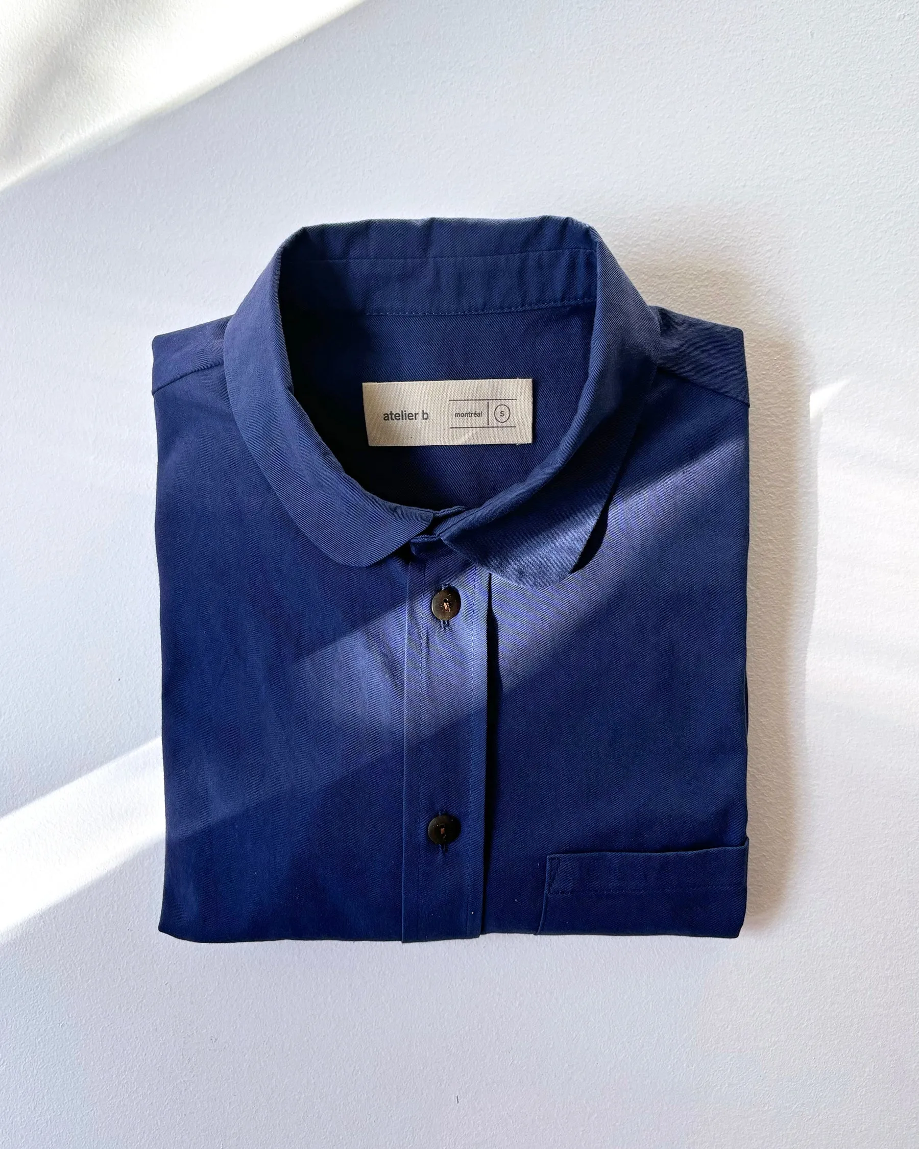 Loose-fitting shirt No2557w, sun sold by atelier b product image thumbnail 4