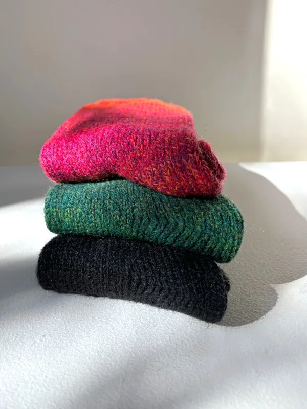 Sunday wool socks by OKAYOK sold by atelier b