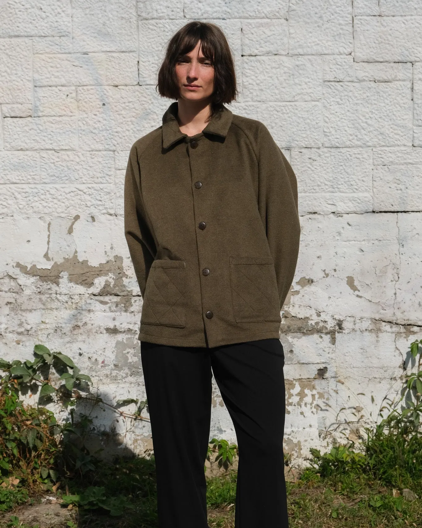 Unisex vest No2594u, cotton fleece sold by atelier b product image thumbnail 3