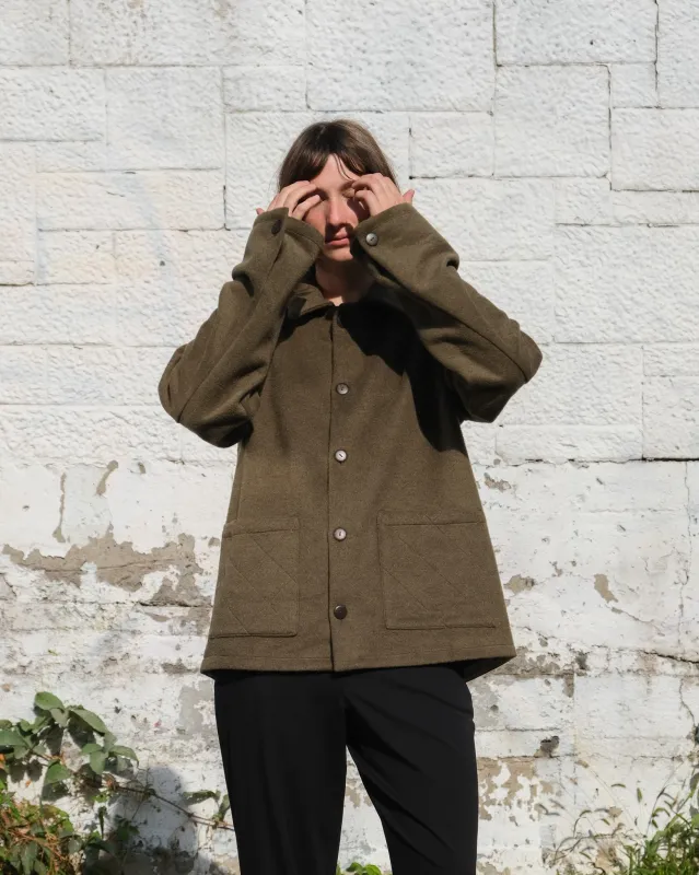 Unisex vest No2594u, cotton fleece sold by atelier b