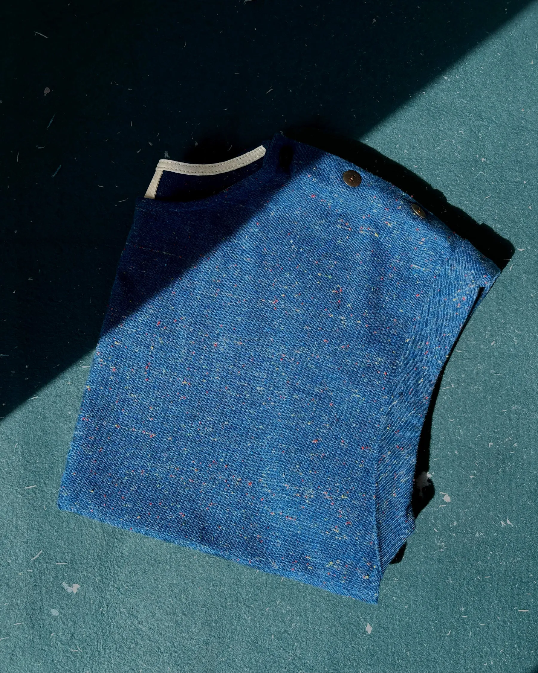 Cap sleeve top No2504w, primary confetti sold by atelier b product image thumbnail 2