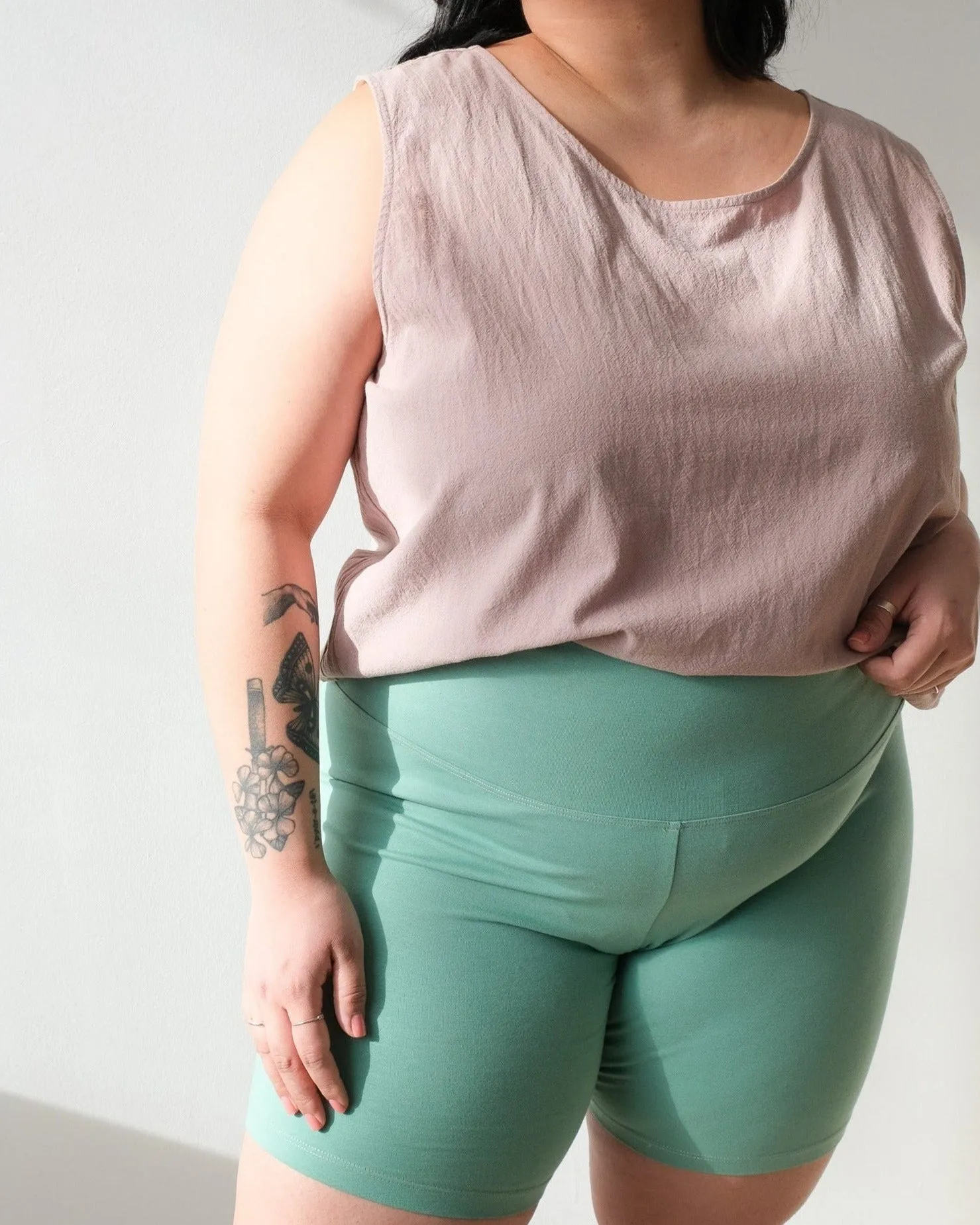 Unisex organic cotton shorts No6068u sold by atelier b