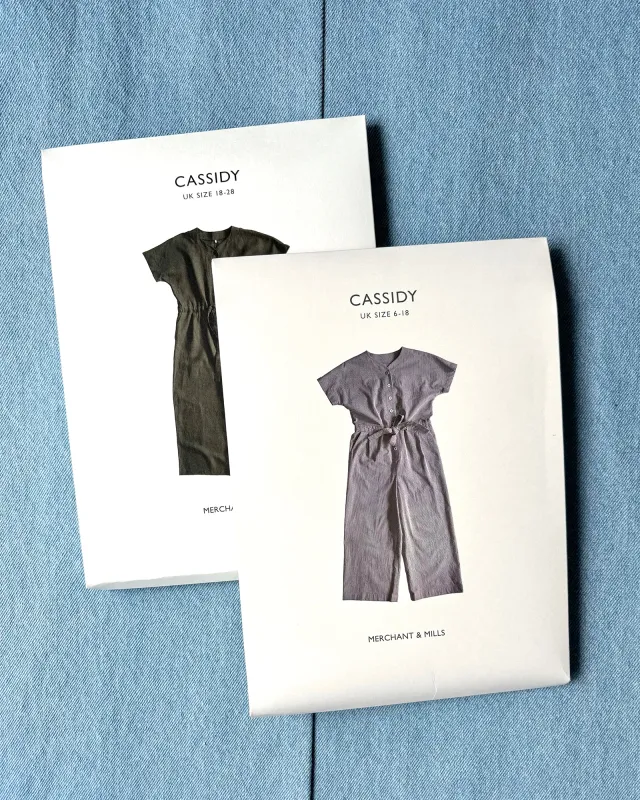 Patron combinaison Cassidy par Merchant and Mills made by atelier b