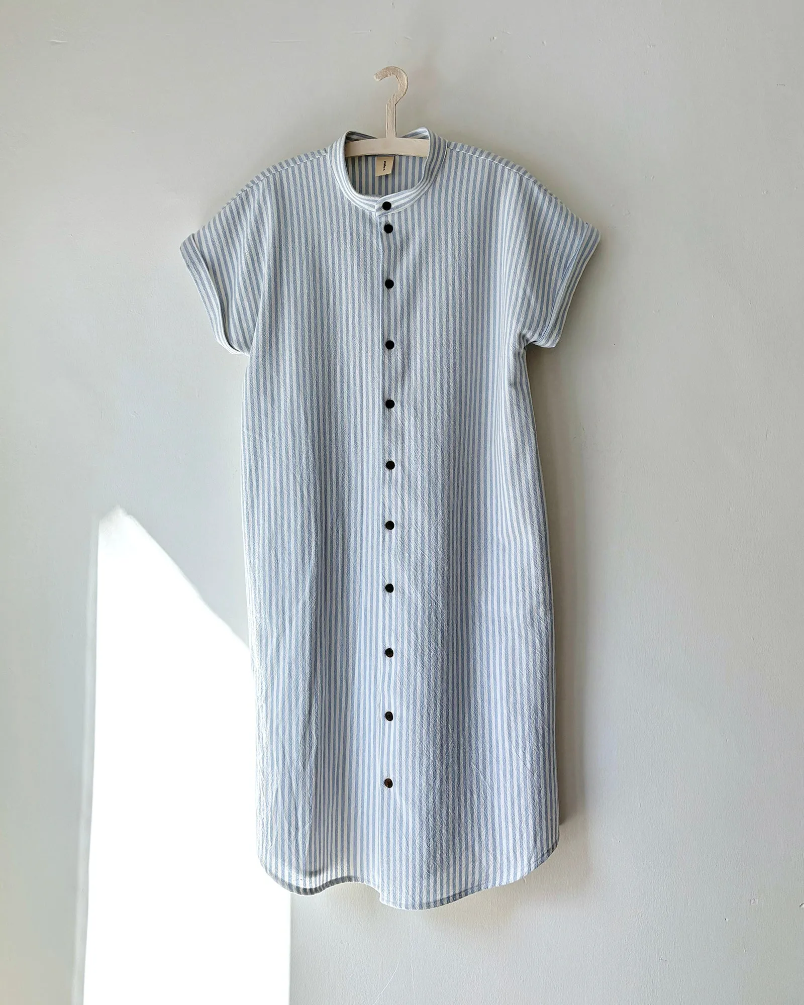 Shirt dress No2622w, striped cotton sold by atelier b product image thumbnail 3
