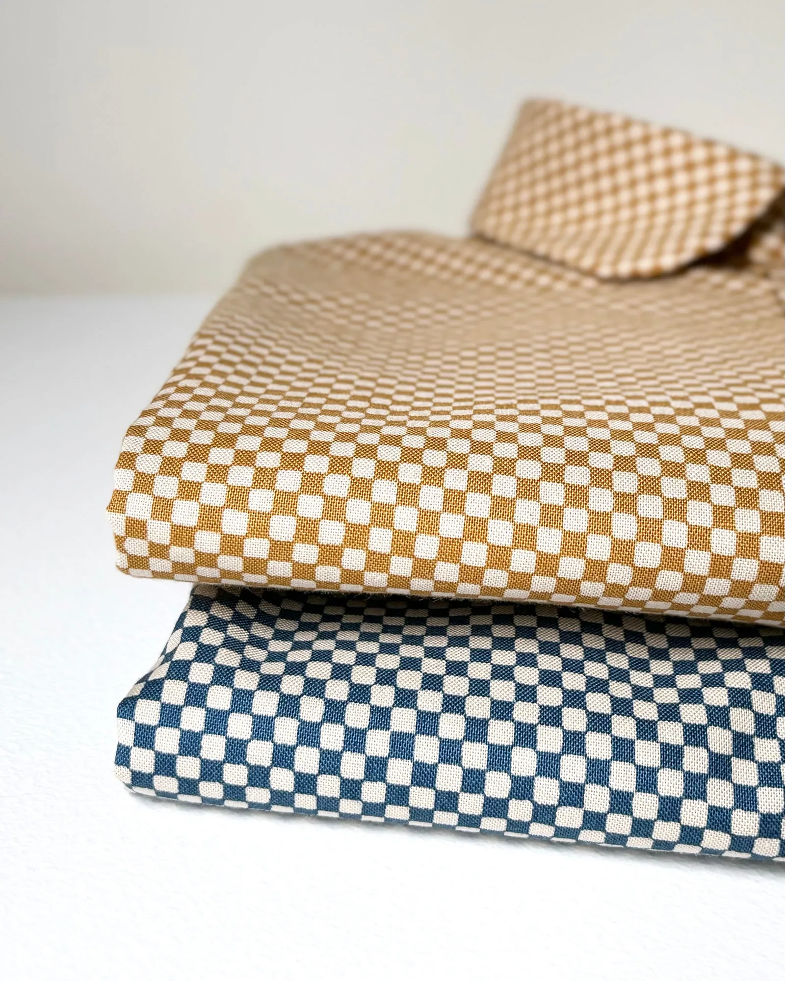 Shirt No2643w, checkerboard print sold by atelier b product image thumbnail 2