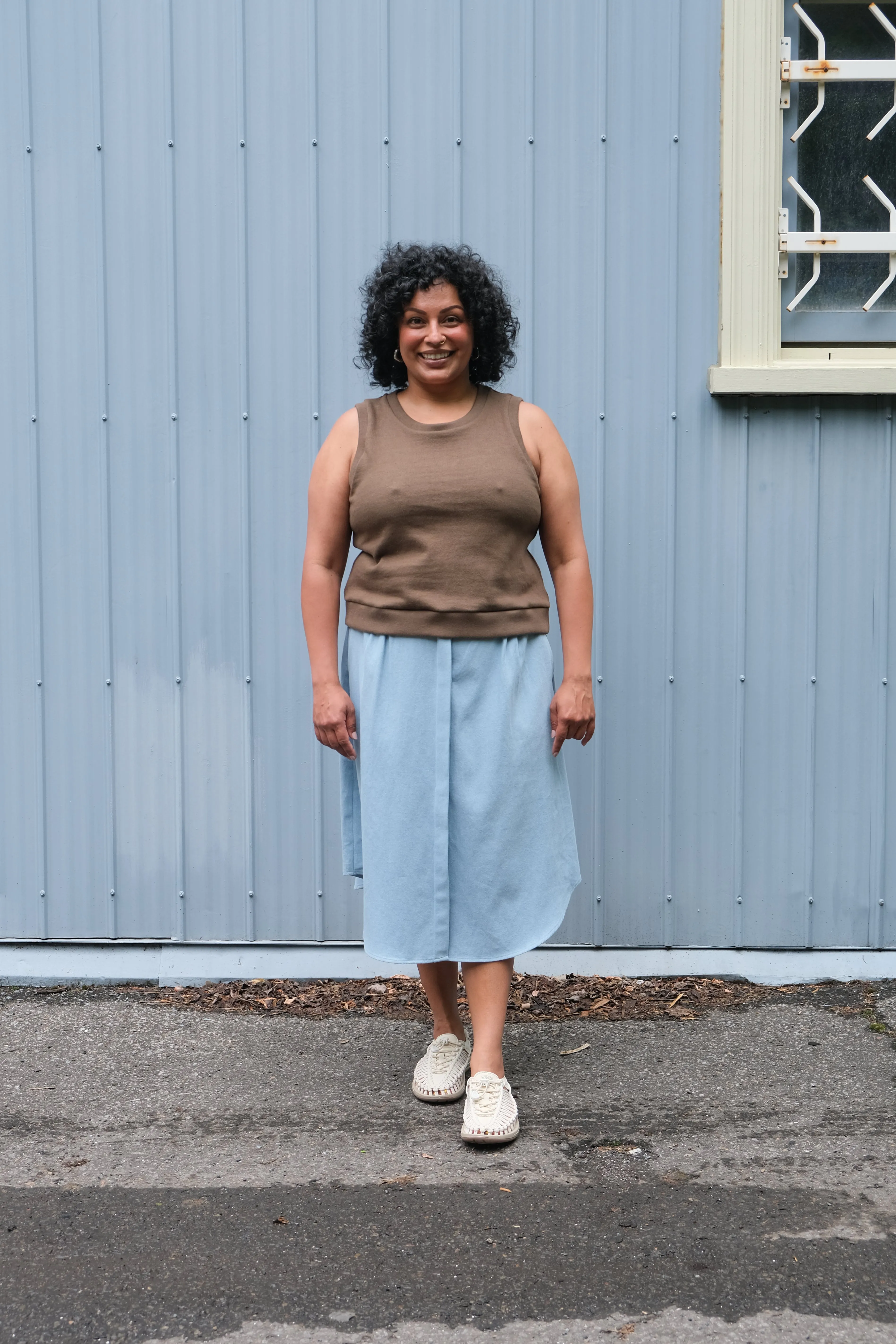 Skirt No2602w, denim sold by atelier b product image thumbnail 3