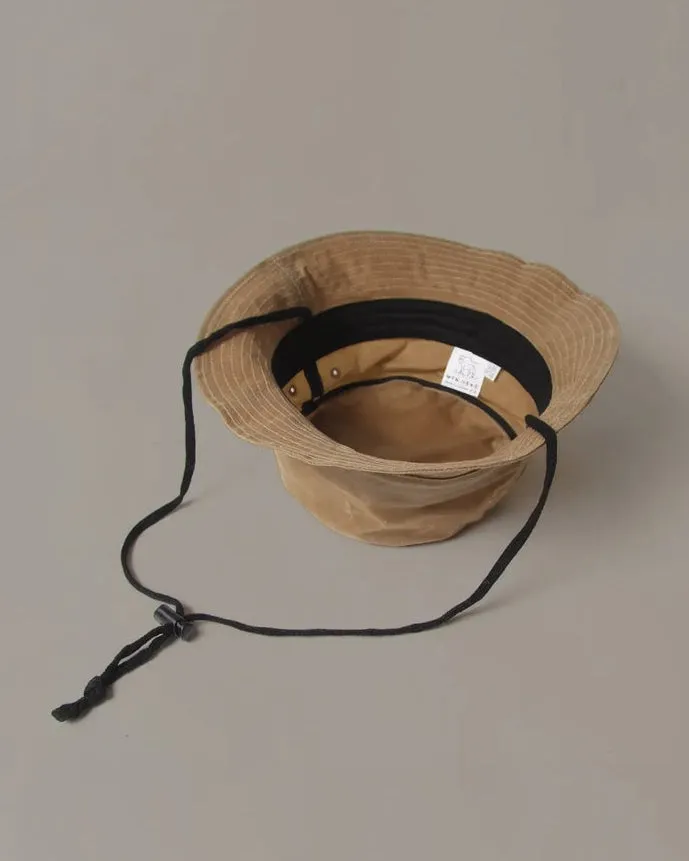 Sun hat by Mutton Head, waxed cotton sold by atelier b product image thumbnail 3