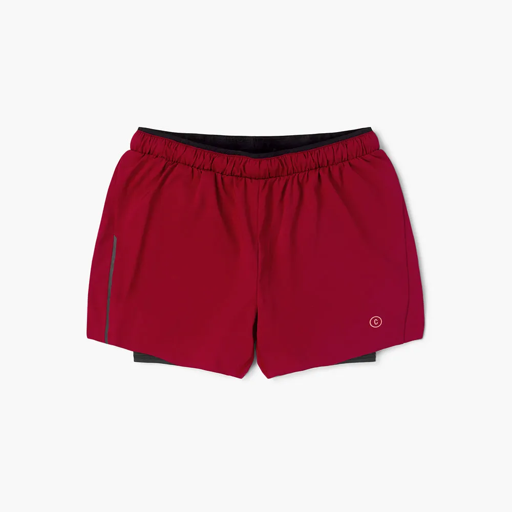 DLYShort 4" Long Brief - Merlot sold by ciele athletics
