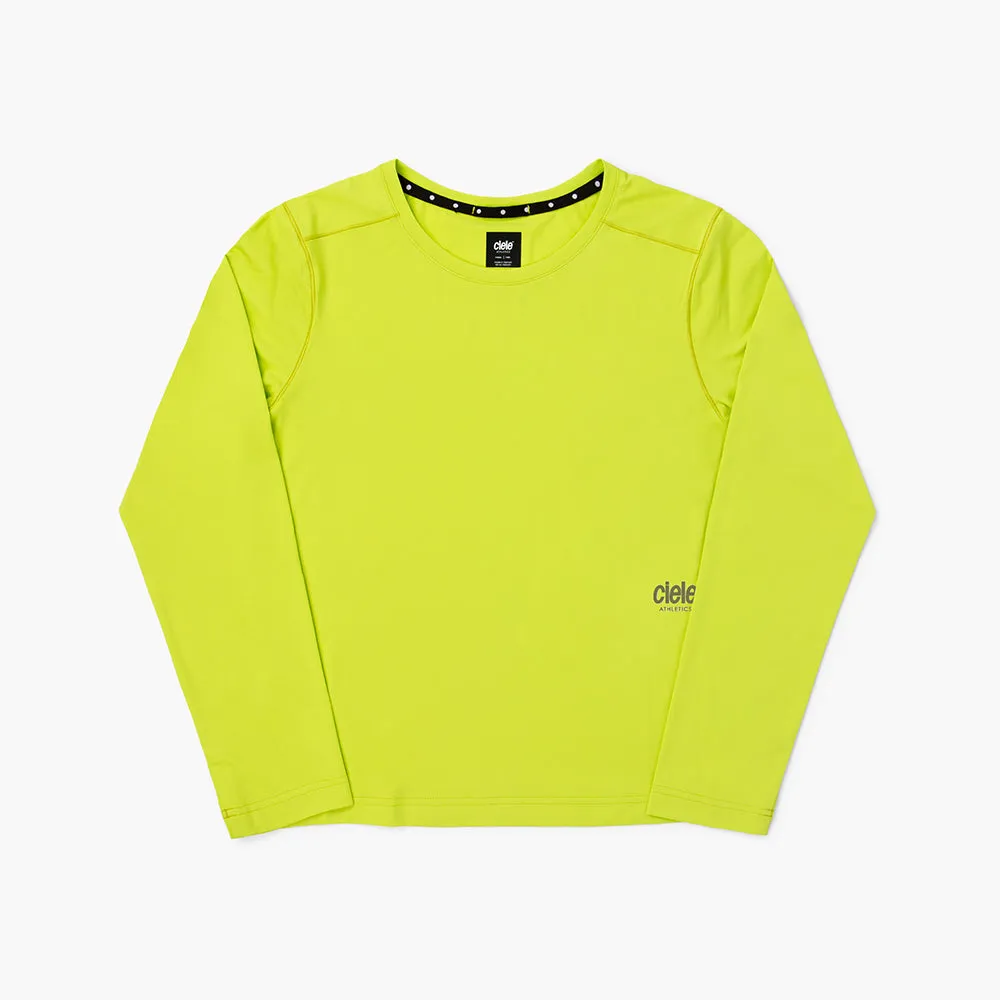 DLYLongsleeve - Lime Green sold by ciele athletics
