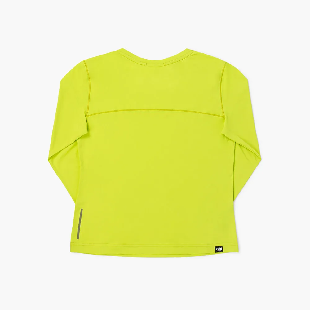 DLYLongsleeve - Lime Green sold by ciele athletics product image thumbnail 5