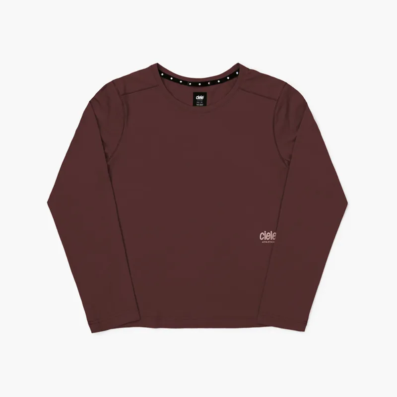 DLYLongsleeve - Dark Wine Red sold by ciele athletics
