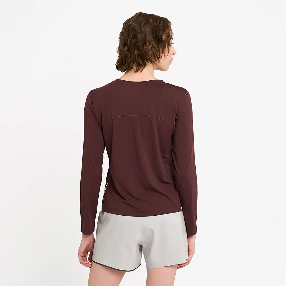 DLYLongsleeve - Dark Wine Red sold by ciele athletics product image thumbnail 3