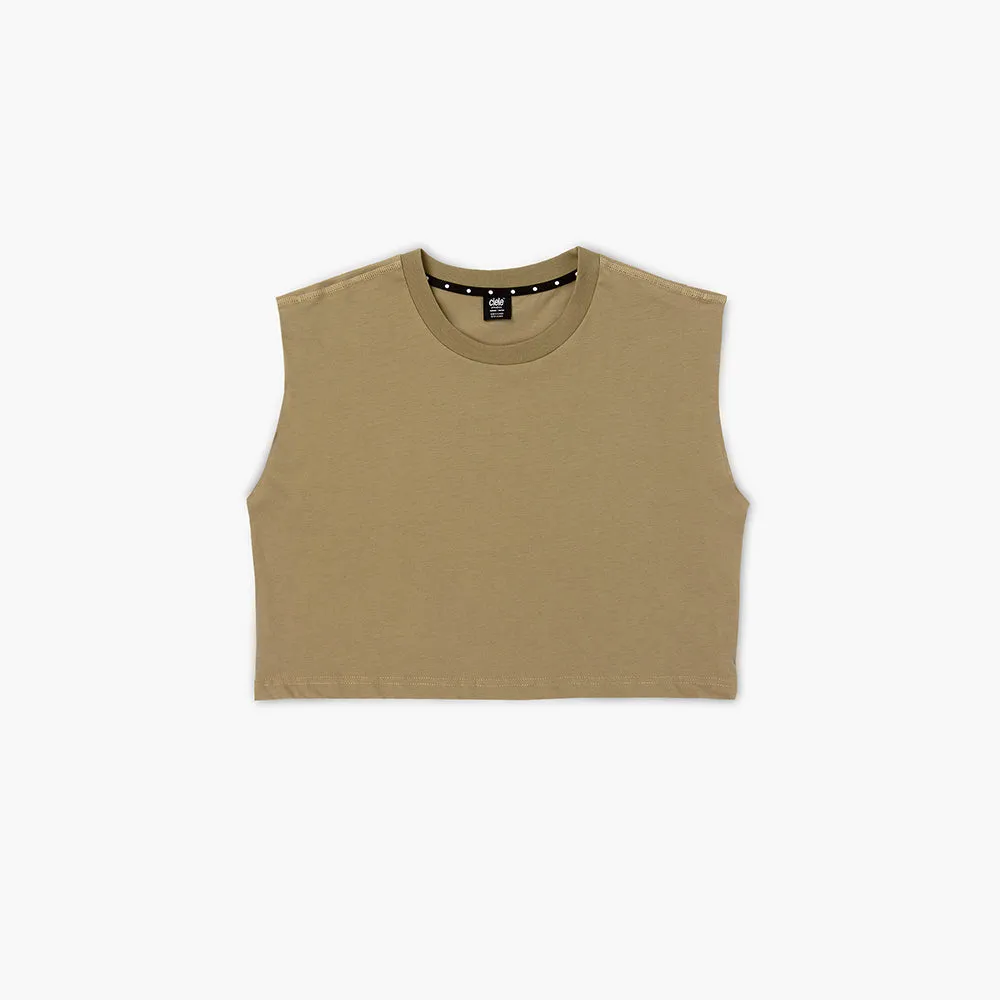 ORTank Cropped - The Running Tree sold by ciele athletics